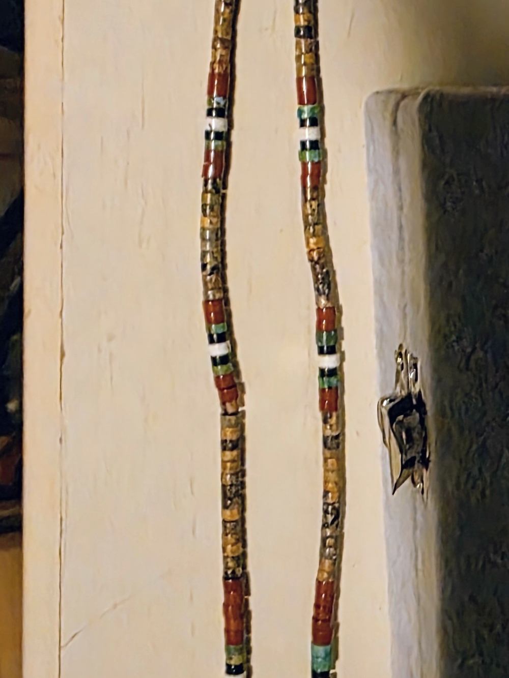 Handcrafted Multicolor Beaded Necklace - Women Jewelry An Eye Glasses Chain.